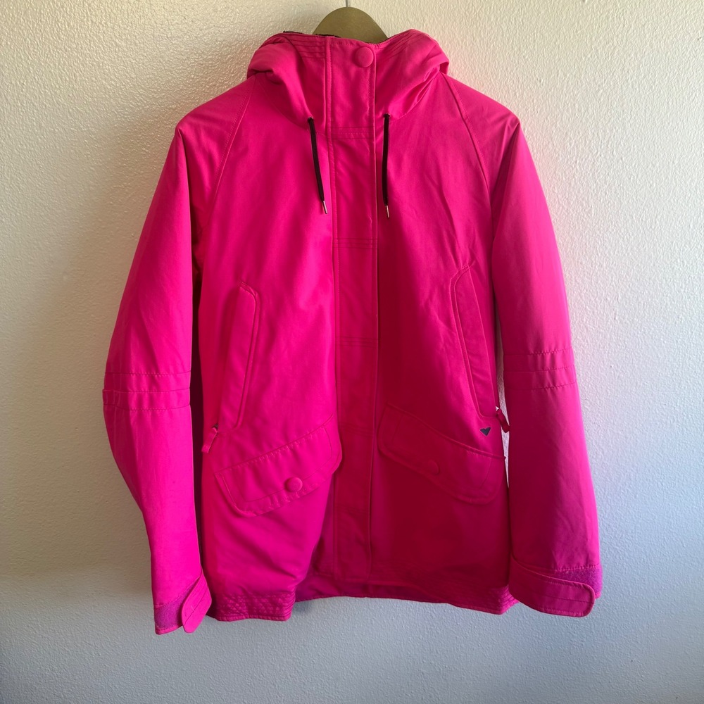 Vintage Obermeyer Women's 8 Hot Pink Ski Snowboard Jacket Winter Travel Snow
